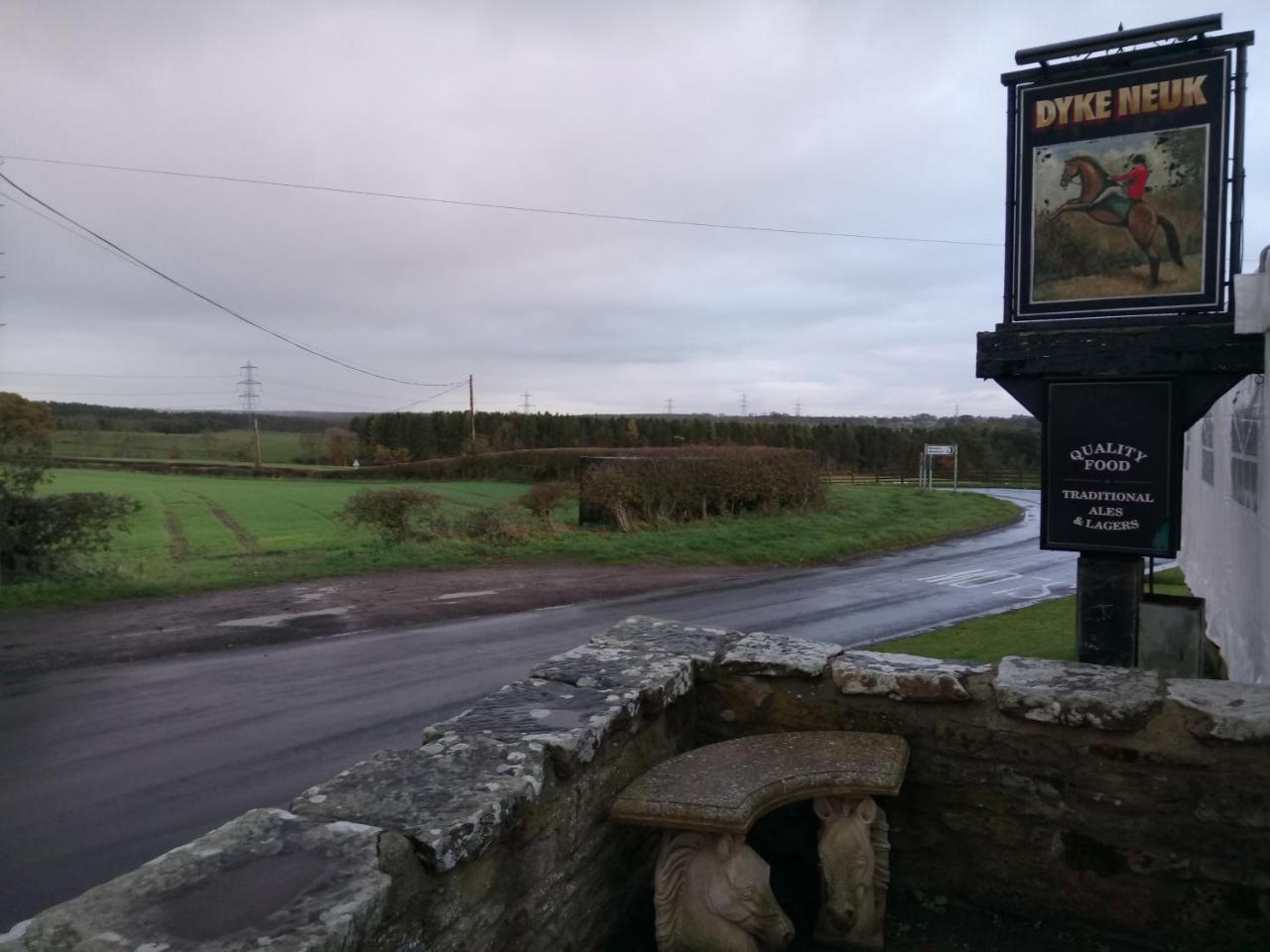 The Dyke Neuk Inn Meldon  Buitenkant foto